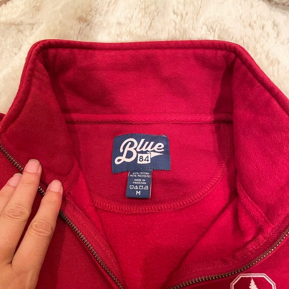 Stanford Crop Sweatshirt - Picture 2 of 2